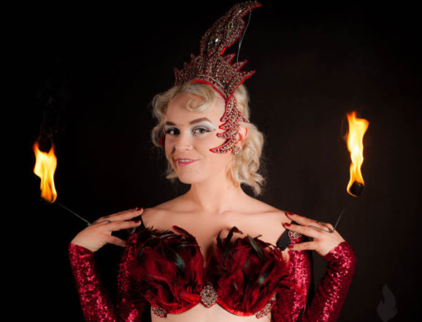 Brisbane Fire Dancer
